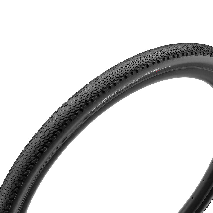 Pirelli, Cinturato Gravel H HP-Line, Gravel Tire, 700x45C, Folding, Tubeless Ready, SmartEVO GR, ProWALL Gravel, 120TPI, Black