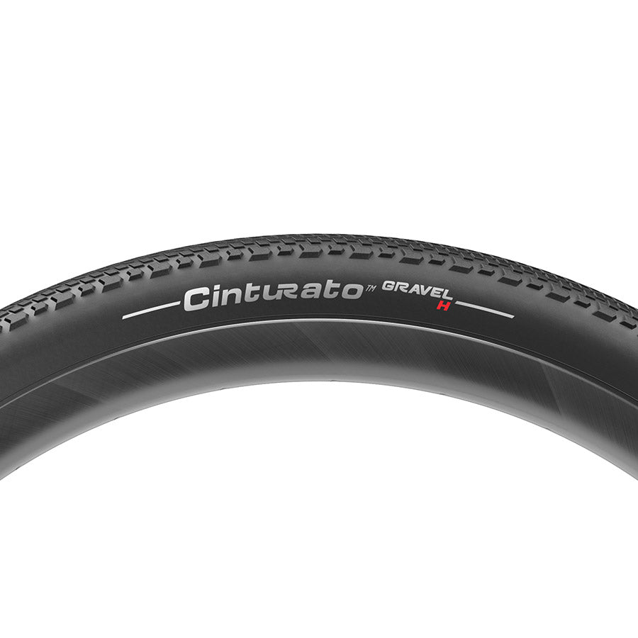 Pirelli, Cinturato Gravel H HP-Line, Gravel Tire, 700x50C, Folding, Tubeless Ready, SmartEVO GR, ProWALL Gravel, 120TPI, Black