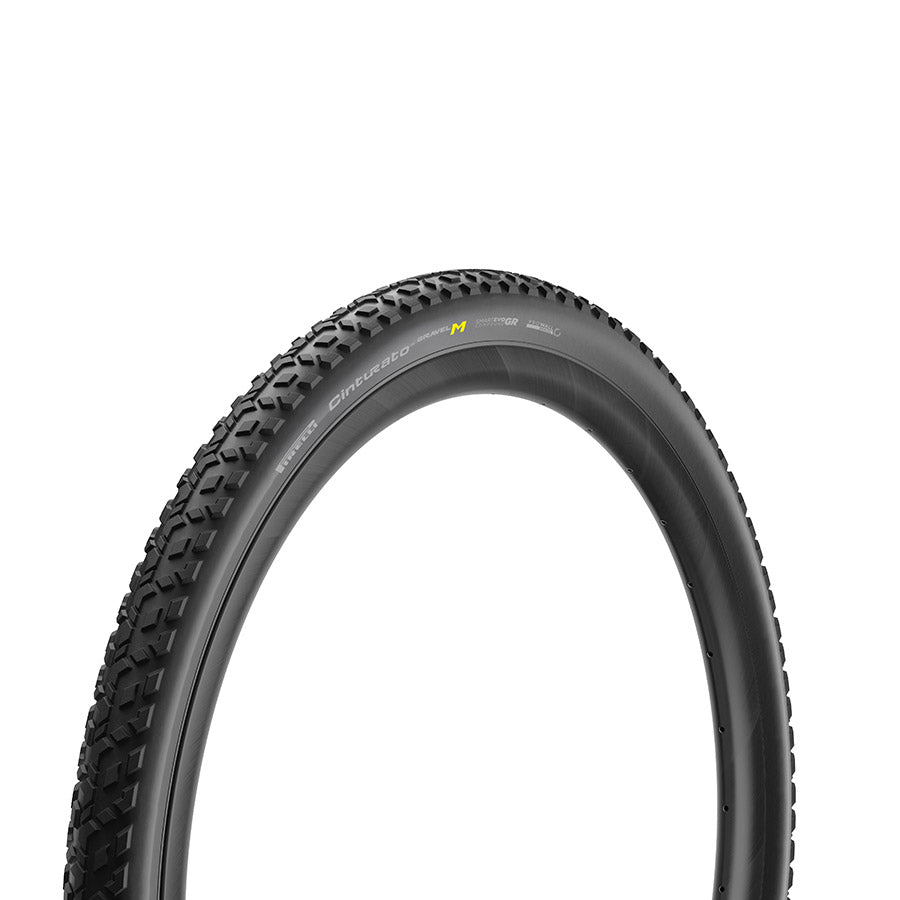 Pirelli, Cinturato Gravel M HP-Line, Gravel Tire, 700x50C, Folding, Tubeless Ready, SmartEVO GR, ProWALL Gravel, 120TPI, Black