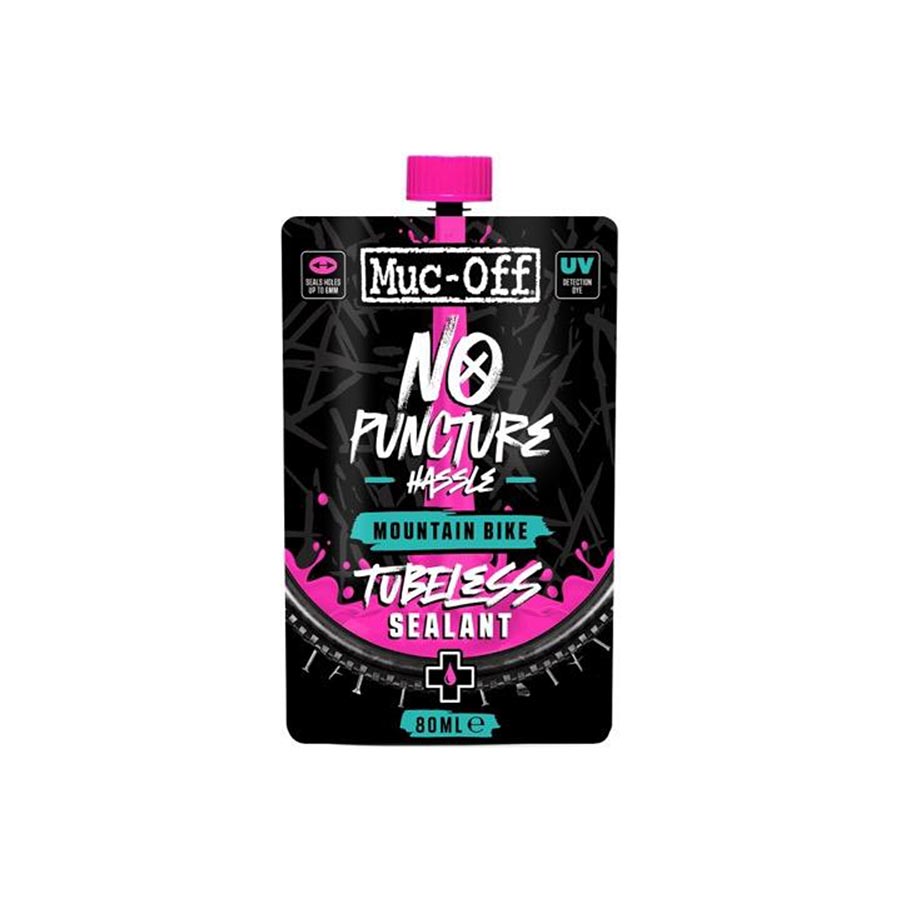 Muc-Off, No Puncture Hassle Tubeless Sealant, Tubeless Sealant, 80ml