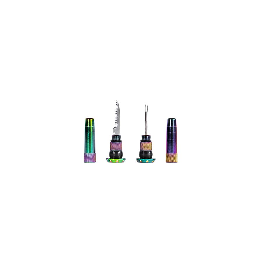 Muc-Off, Stealth Tubeless Plugs, Patch Kit, Iridescent, Pair