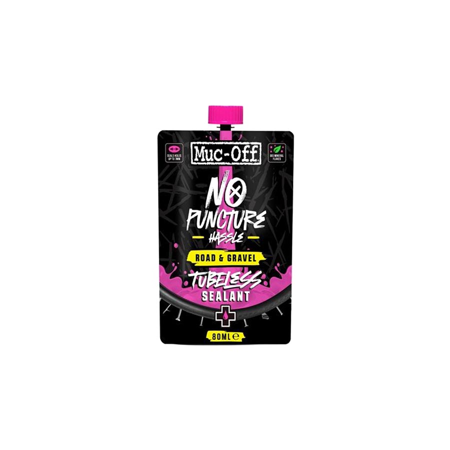 Muc-Off, Road & Gravel Tubeless Sealant, Tubeless Sealant, 80ml