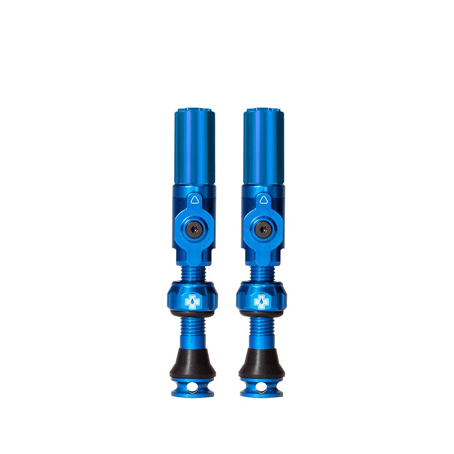 Muc-Off, Big Bore Hybrid Medium, Tubeless Valve, Hybrid, 35mm, Blue, Pair