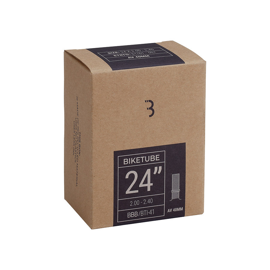 BBB Cycling, Tube, Schrader, Length: 40mm, 24'', 2.00-2.40