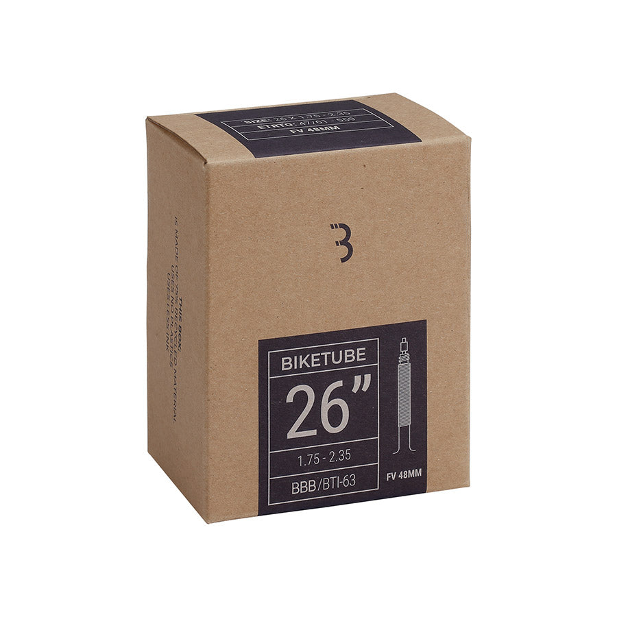 BBB Cycling, Tube, Presta, Length: 48mm, 26'', 1.75-2.35