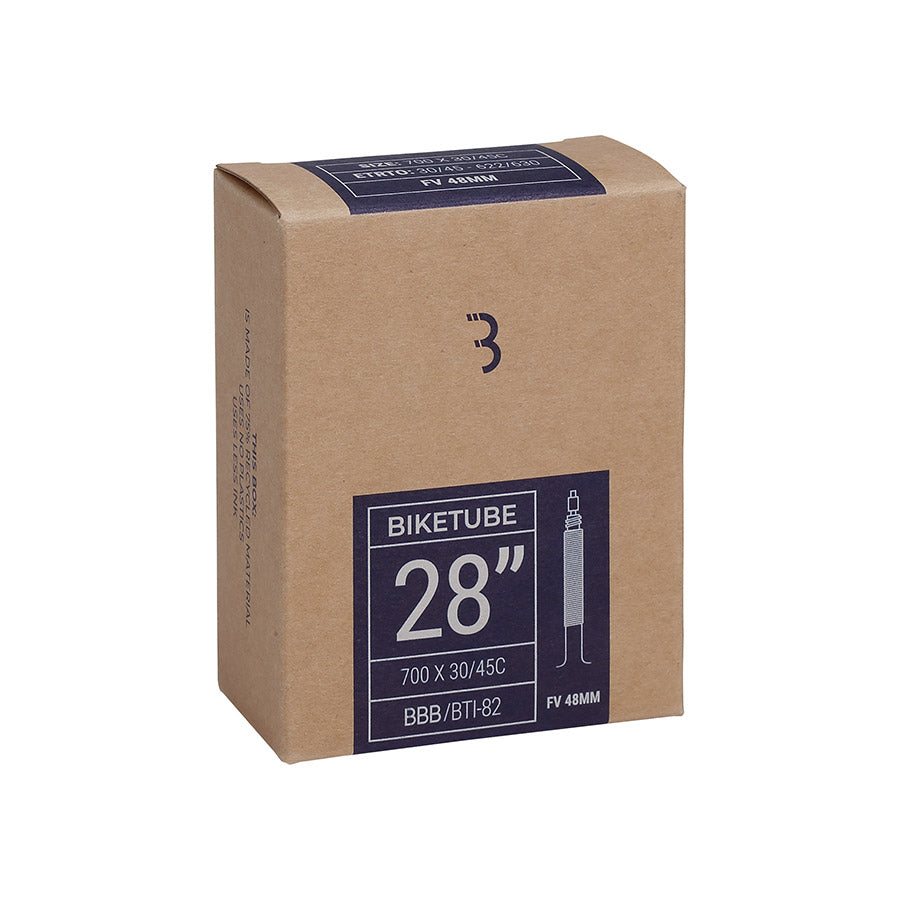 BBB Cycling, Tube, Presta, Length: 48mm, 700C, 30-43C