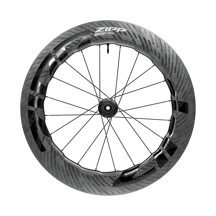Zipp, 858 NSW D1, Wheel, Rear, 700C / 622, Holes: 20, 12mm TA, 142mm, Disc Center Lock, SRAM XD-R