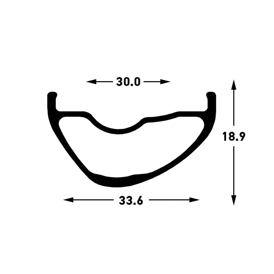 Stan's Flow MK4 Rim, 29" x 32 hole, Black (with Gray decals)