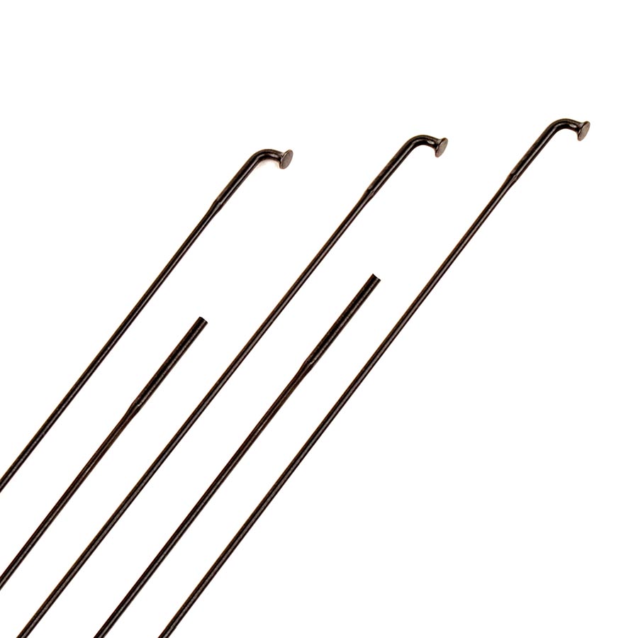 Sapim, Laser, Spokes, J-Bend, Black, 2.0/1.5/2.0, Length: 310mm, No threads, Cut to size, Pack of 100