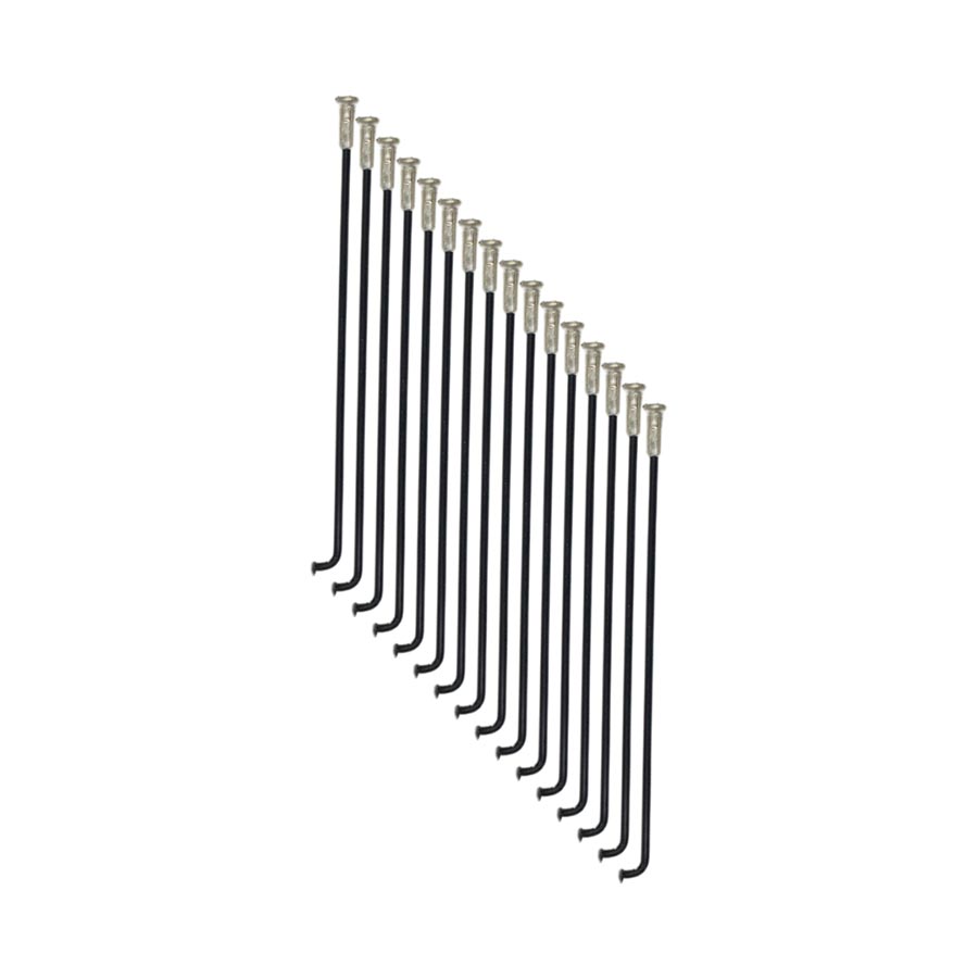Kids Ride Shotgun, Dirt Hero 14” Spokes, Spokes, J-Bend, Black, 16pcs