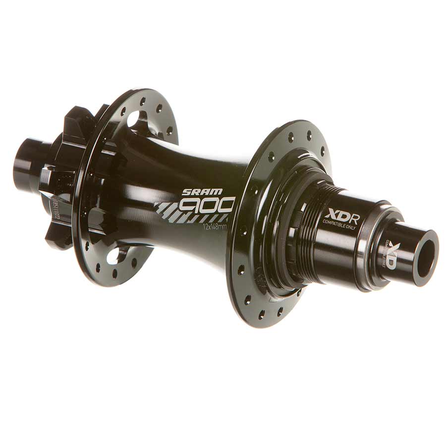 SRAM, 900 Disc, Hub, Rear, 28H, 12mm TAx148mm, SRAM XD-R, 6-bolts, Black