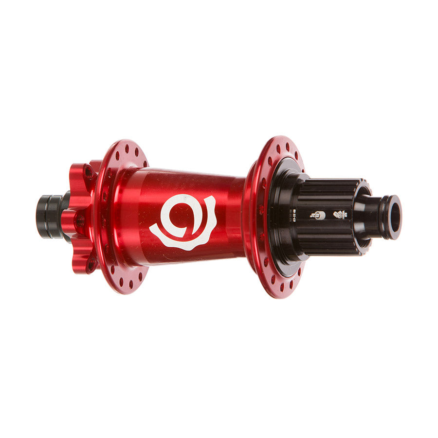 Industry Nine, Hydra Classic DH150/157 6B, Disc Hub, Rear, 32H, 12mm TA, 157mm, Shimano Micro Spline, Red