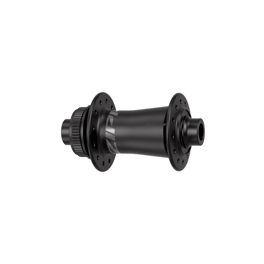 Zipp, ZR1, Disc Hub, Front, 20H, 12mm TA, 100mm, Black