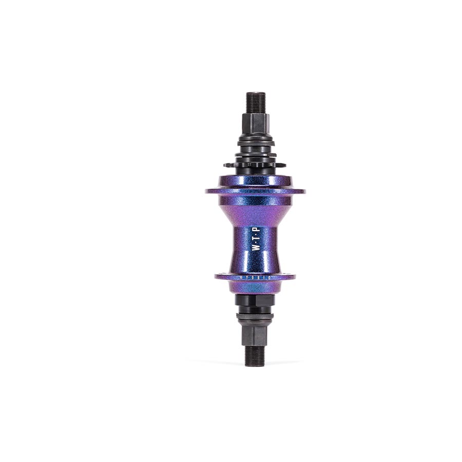 We The People, Hybrid, Hub, Rear, Right side drive, 36H, 110mm, Freecoaster, Purple