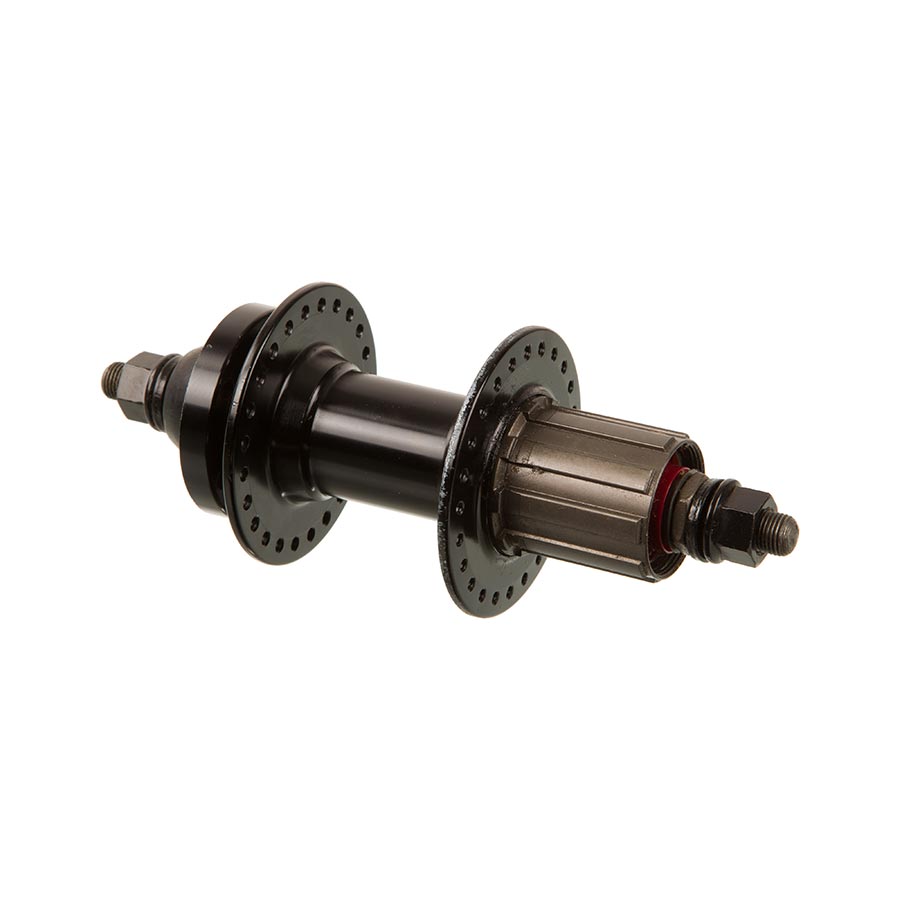 YUBA, Kombi Rear Hub 135mm, 48 spoke, 3/8 B/O axle, HG freehub, 6 bolt Disc, Black