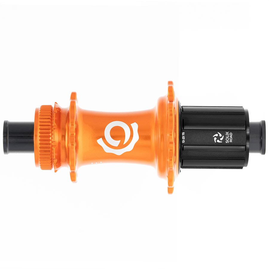 Industry Nine, Solix G Classic Rear HG11, Disc Hub, Rear, 24H, 12mm TA, 142mm, Shimano HG 11, Orange