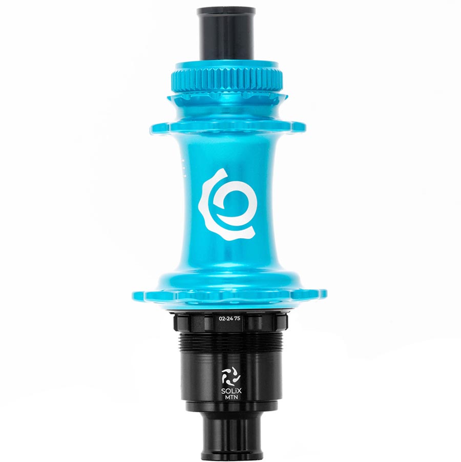 Industry Nine, Solix M Classic Rear XD, Disc Hub, Rear, 28H, 12mm TA, 148mm, SRAM XD, Turquoise