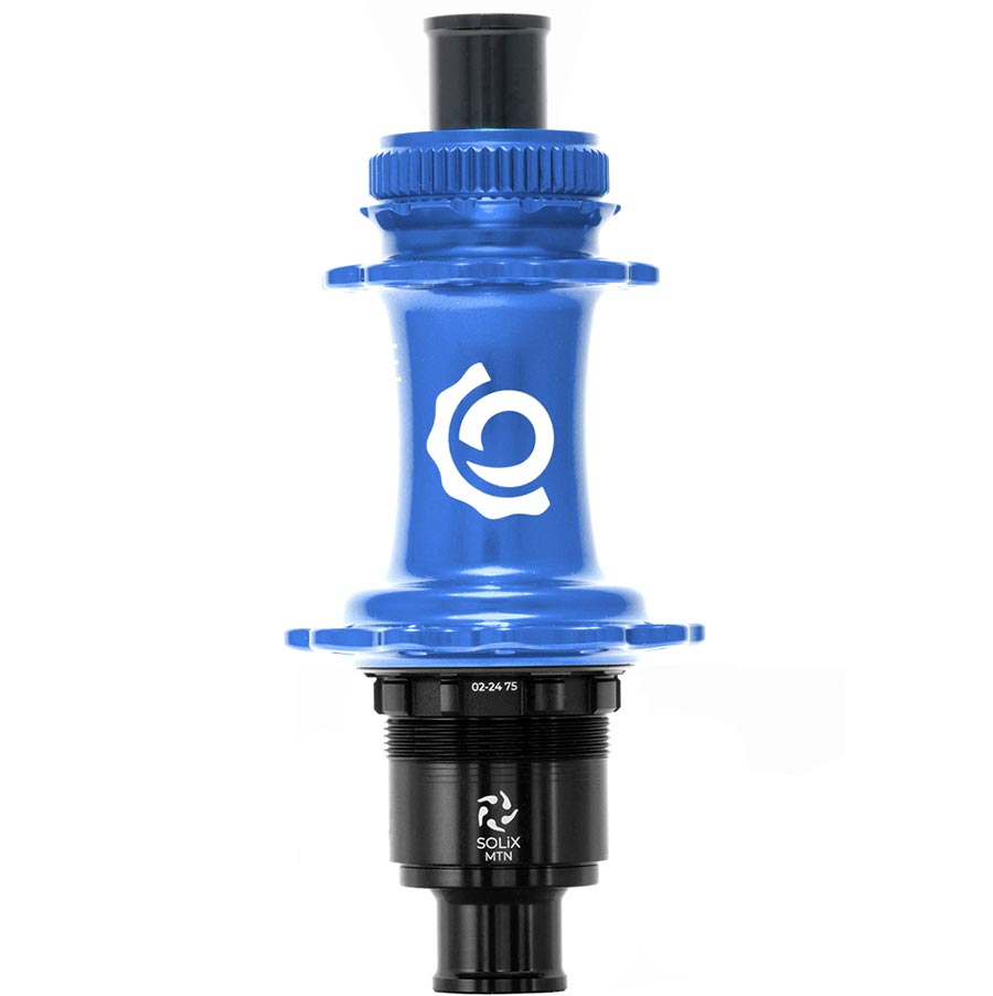 Industry Nine, Solix M Classic Rear XD, Disc Hub, Rear, 28H, 12mm TA, 148mm, SRAM XD, Blue