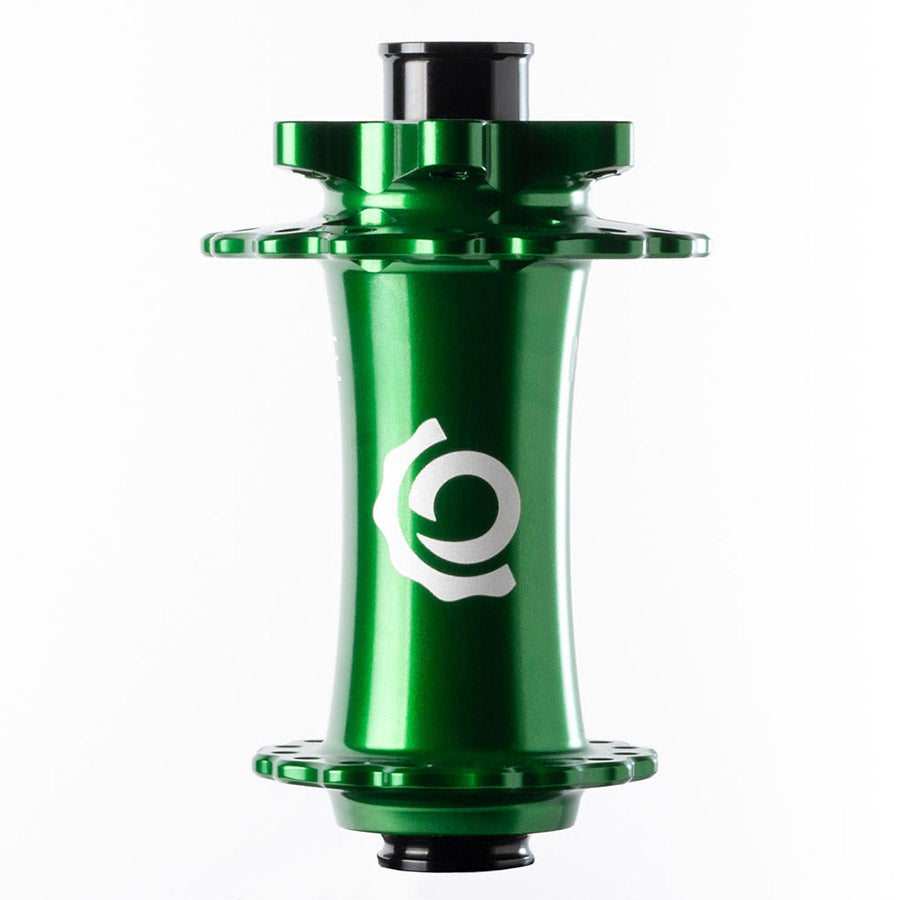 Industry Nine, Hydra 2 15x110, Disc Hub, Front, 28H, 15mm TA, 110mm Boost, Green