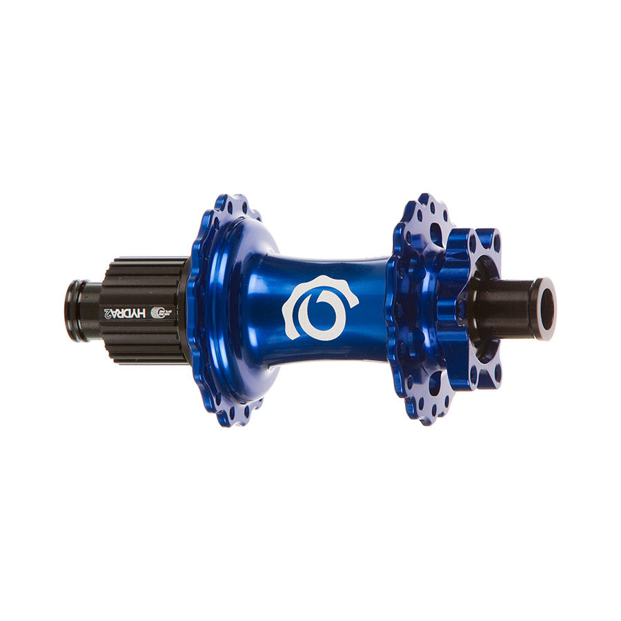 Industry Nine, Hydra 2 Boost MicroSpline, Disc Hub, Rear, 32H, 12mm TA, 148mm, Shimano Micro Spline, Blue