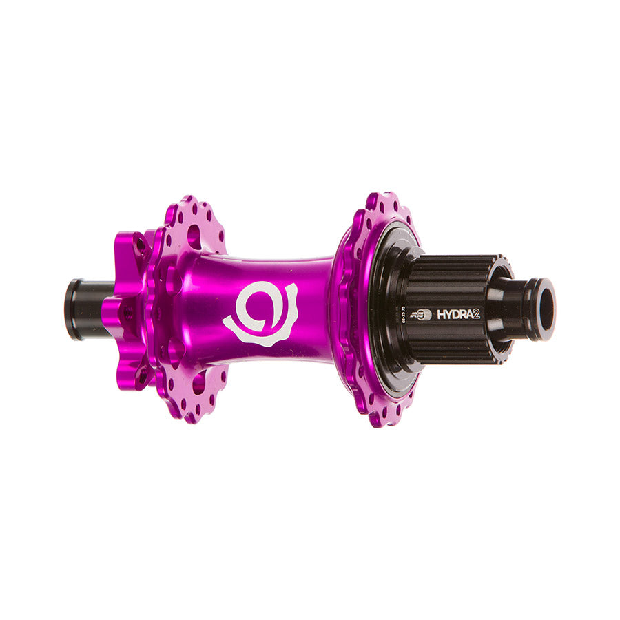 Industry Nine, Hydra 2 Boost MicroSpline, Disc Hub, Rear, 32H, 12mm TA, 148mm, Shimano Micro Spline, Purple