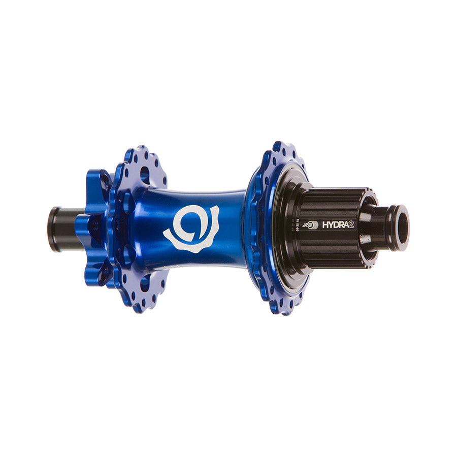 Industry Nine, Hydra 2 Boost MicroSpline, Disc Hub, Rear, 28H, 12mm TA, 148mm, Shimano Micro Spline, Blue