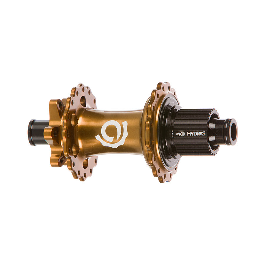 Industry Nine, Hydra 2 Boost MicroSpline, Disc Hub, Rear, 28H, 12mm TA, 148mm, Shimano Micro Spline, Bronze