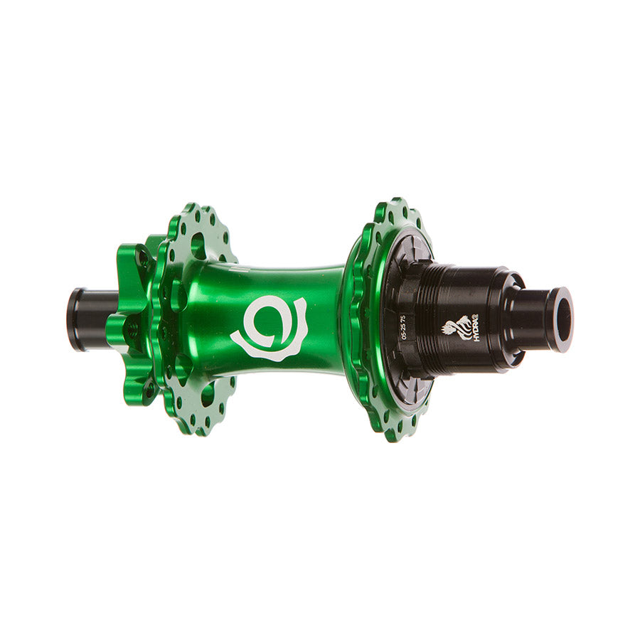 Industry Nine, Hydra 2 Boost XD, Disc Hub, Rear, 32H, 12mm TA, 148mm, SRAM XD, Green