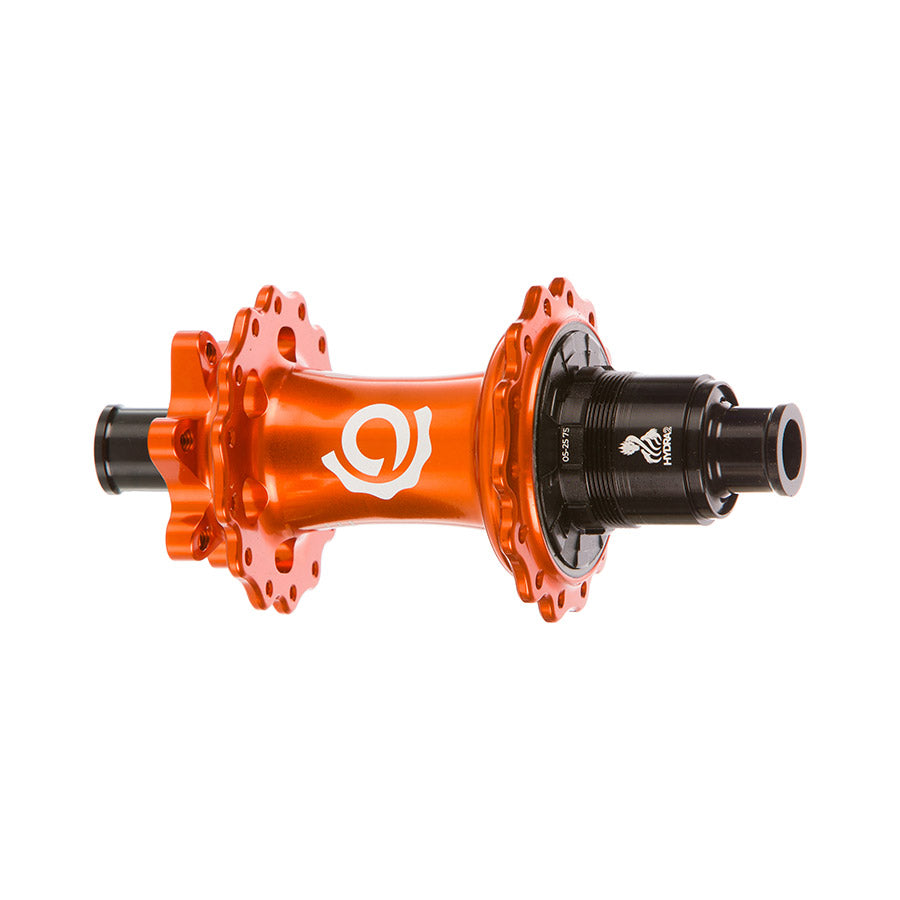 Industry Nine, Hydra 2 Boost XD, Disc Hub, Rear, 32H, 12mm TA, 148mm, SRAM XD, Orange
