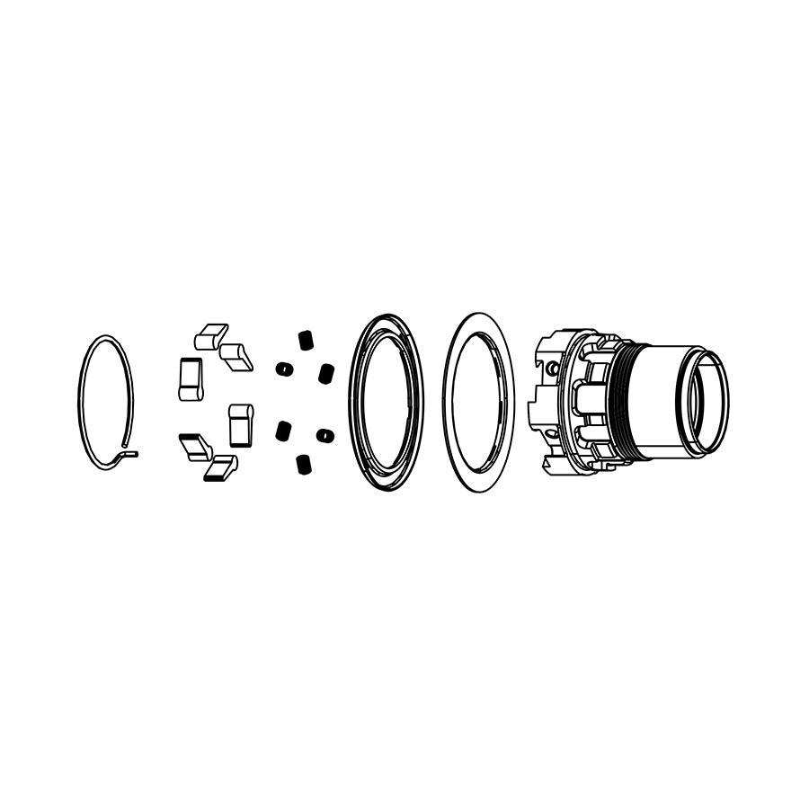 Zipp, ZM2 SL, Freehub Body, SRAM XD, 11/12