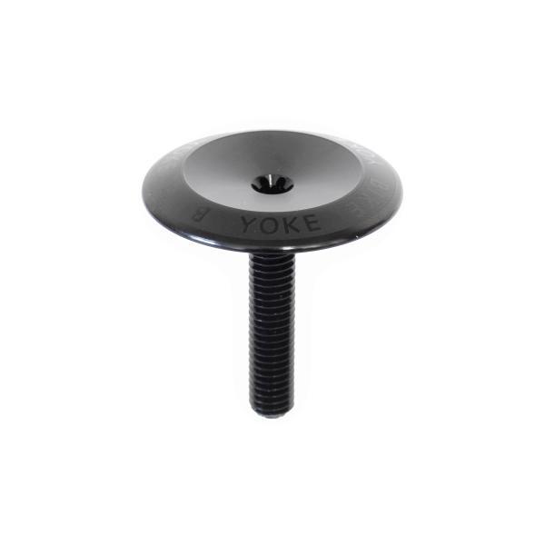 Bike Yoke Topper Headset Top Cap, Black