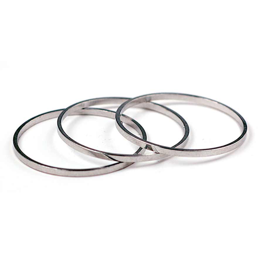 Wheels Manufacturing, Freewheel and cassette spacer, 1.5mm, Bag of 10