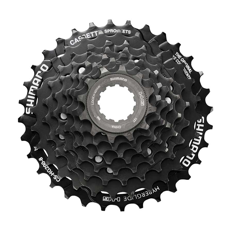 CASSETTE SPROCKET, CS-HG200-8, 8-SPEED, 12-14-16-18-21-24-32