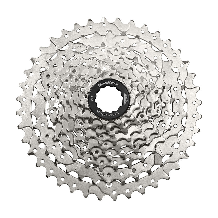 SunRace M9 Cassette - 9 Speed, 11-40t, Silver