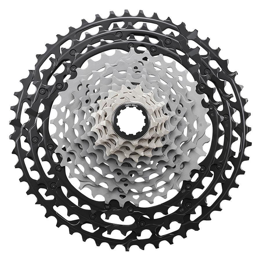 CASSETTE SPROCKET, CS-M9101-12, XTR, 12-SPEED (HYPERGLIDE+), 10-12-14-16-18-21-24-28-33-39-45-51T