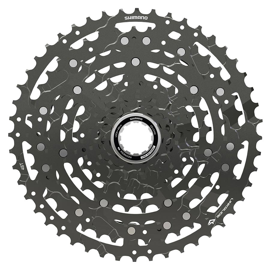 Shimano, CS-LG400-10, Cassette, Speed: 10, 11-48T, ECSLG40010148