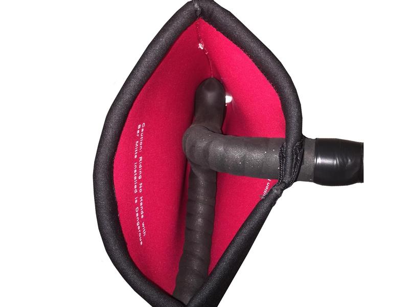 Bar Mitts Road/Drop Bar Dual Position, External Cable Routing, Black