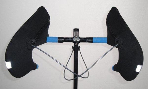 Bar Mitts Road/Drop Bar with External Cable Routing - Large