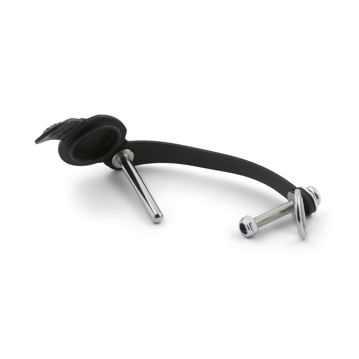 Rubber hitch strap