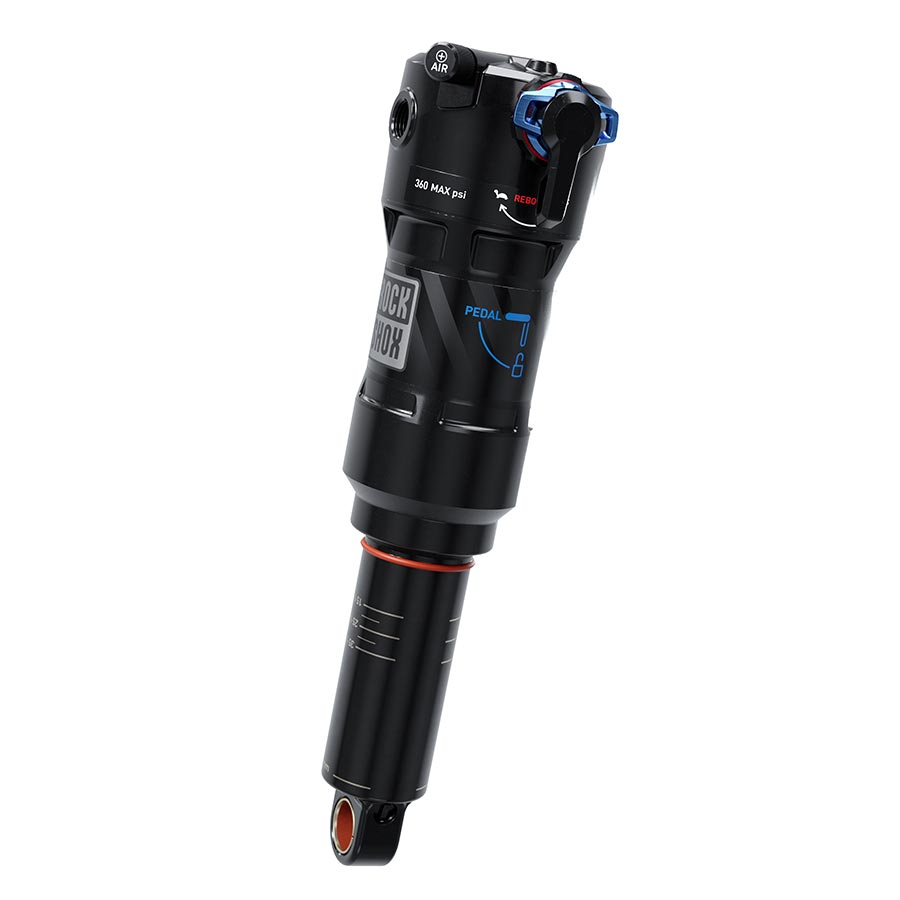 RockShox, Deluxe Ultimate RCT, Rear shock, 205x50, Shaft Eyelet: Trunnion, Body Eyelet: Standard, Linear, 0 Neg/1 Pos Token, Linear Reb/Low Comp, 380lb Lockout Force