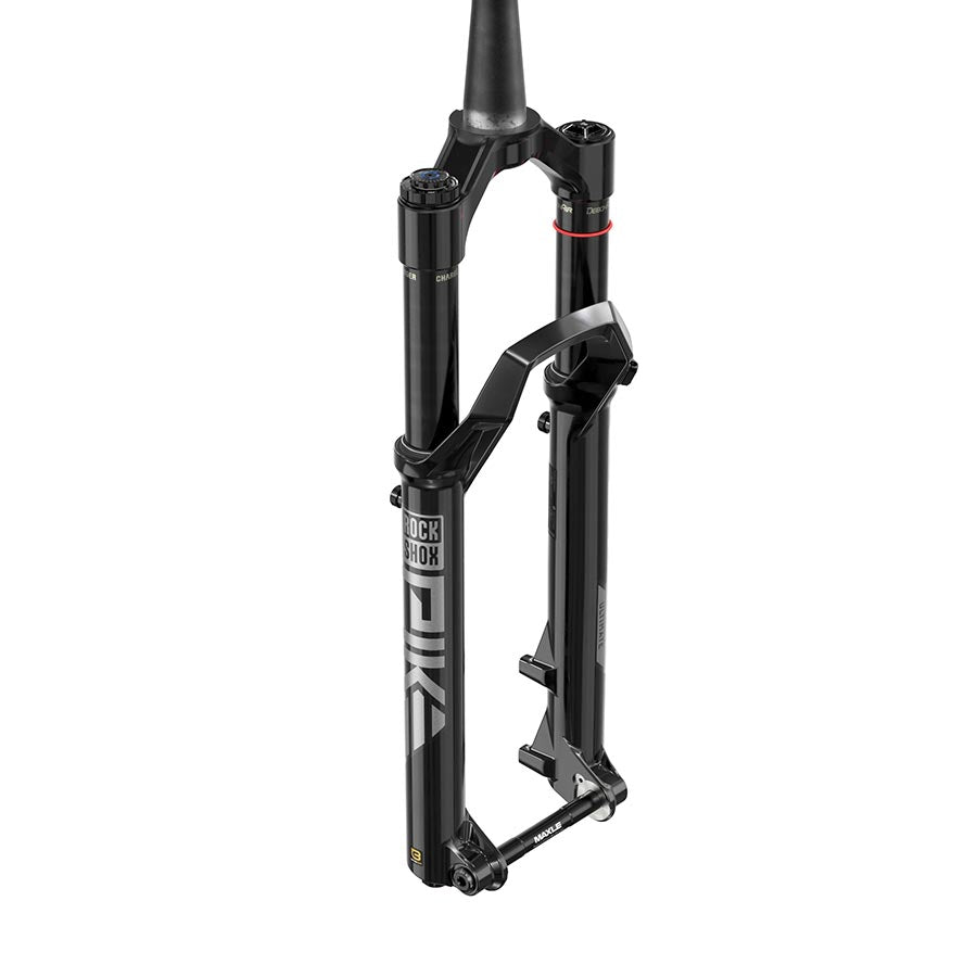 RockShox, Pike Ultimate C2, Suspension Fork, 29'', DebonAir+ W/ButterCups, 140mm, 1-1/8''-1.5'', 15x110mm TA, Rake: 44mm, Black