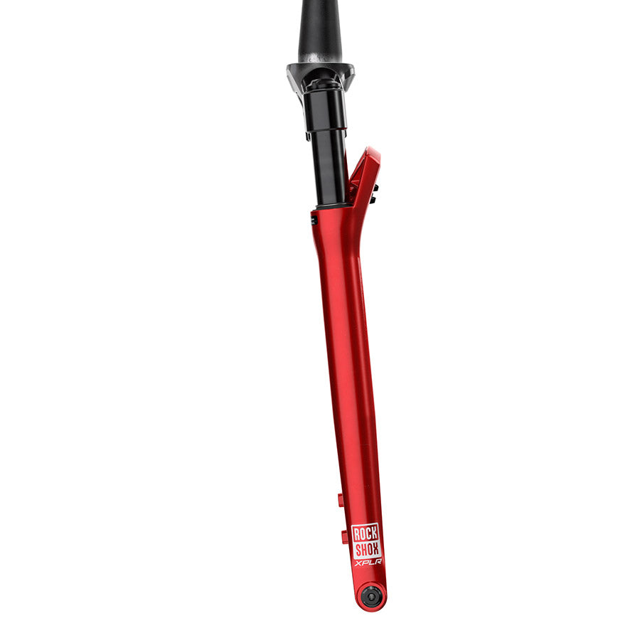RockShox, Rudy XL Ultimate A1, Suspension Fork, 700C, Solo Air, 60mm, 1-1/8''-1.5'', 12x100mm TA, Rake: 45mm, Red