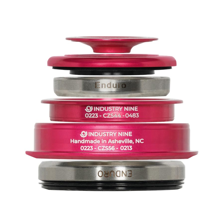 Industry Nine, iRiX ZS44/ZS56, Headset, : ZS44/28.6 | ZS56/40, ZeroStack, Complete, Pink