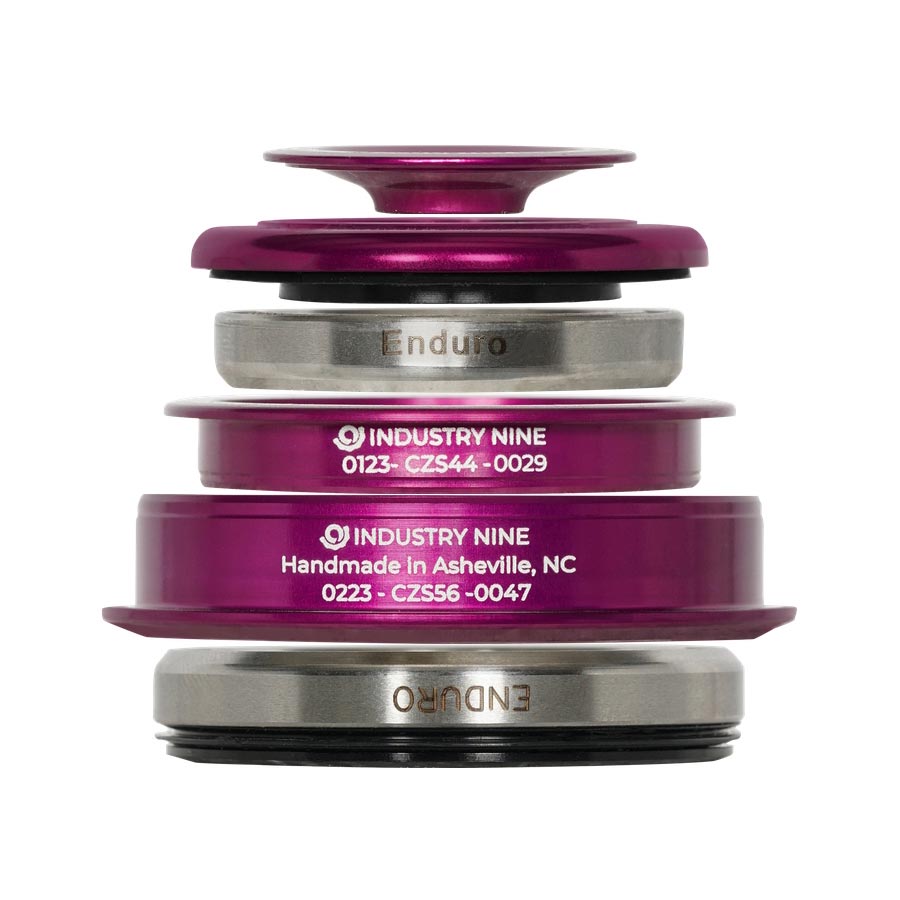 Industry Nine, iRiX ZS44/ZS56, Headset, : ZS44/28.6 | ZS56/40, ZeroStack, Complete, Purple