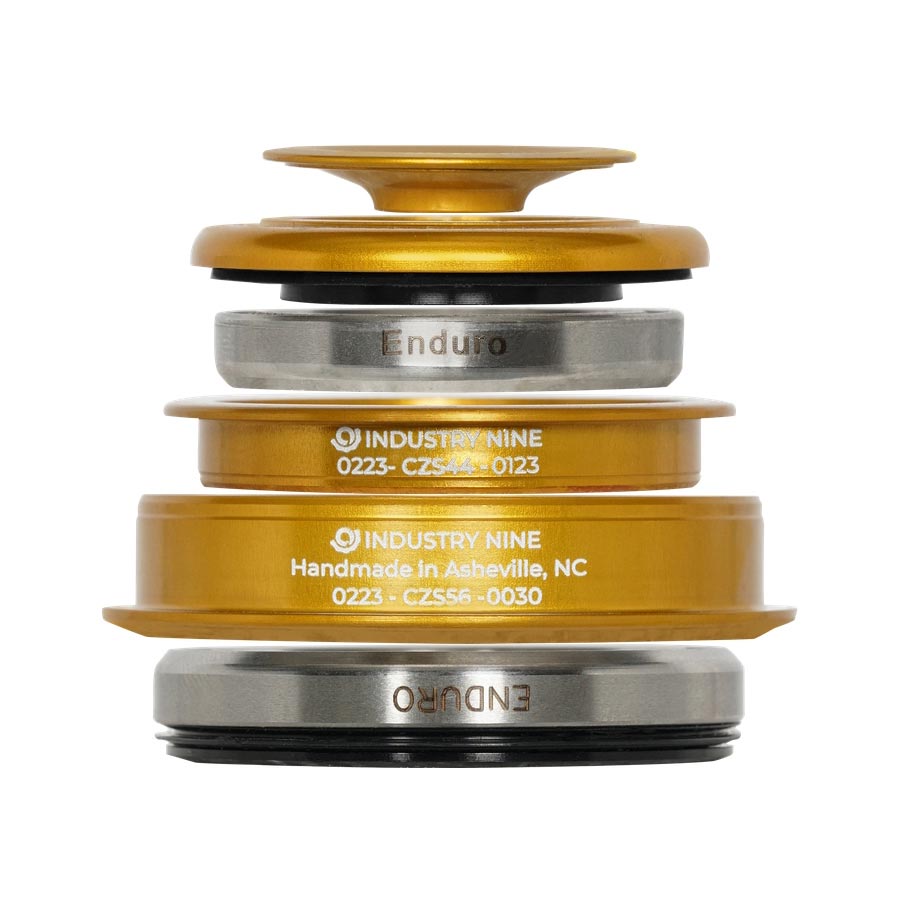 Industry Nine, iRiX ZS44/ZS56, Headset, : ZS44/28.6 | ZS56/40, ZeroStack, Complete, Gold