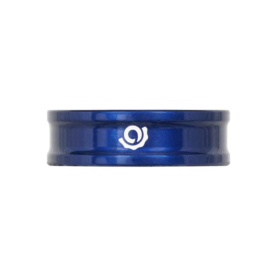 Industry Nine, iRiX, Headset Spacer, 1-1/8'', Height: 10mm, Aluminum, Blue