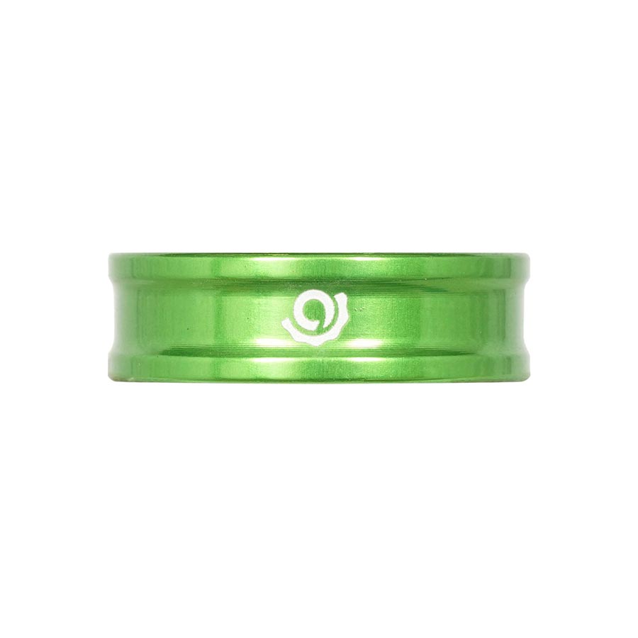 Industry Nine, iRiX, Headset Spacer, 1-1/8'', Height: 10mm, Aluminum, Lime