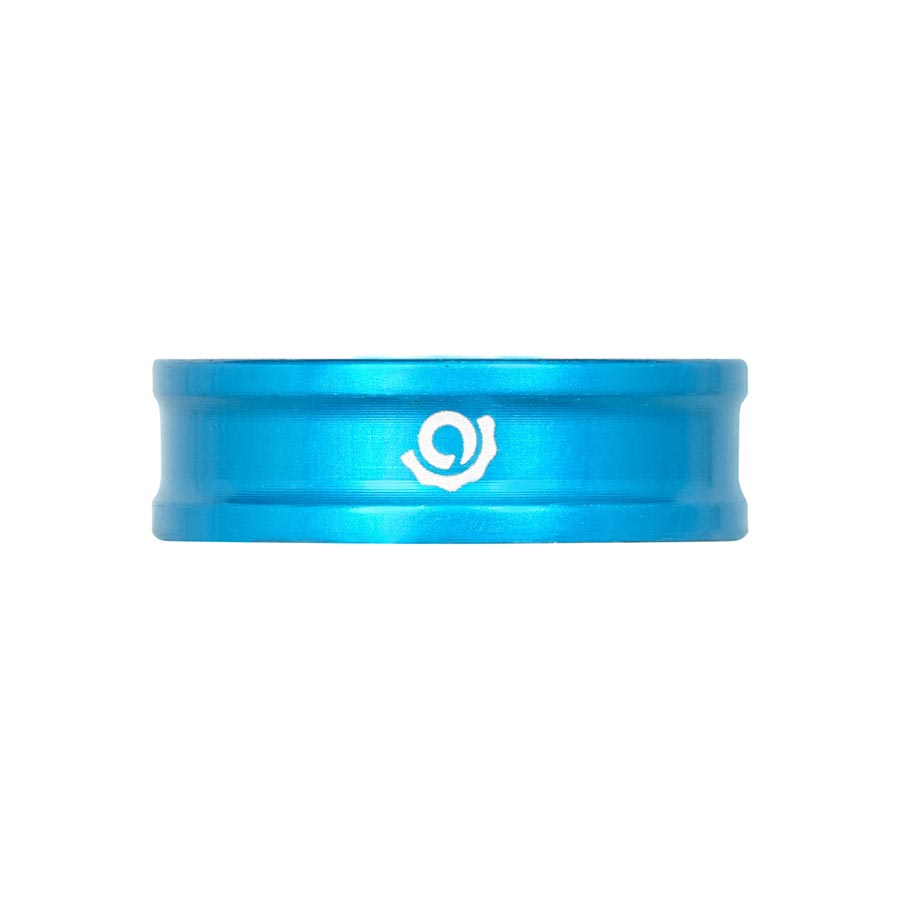 Industry Nine, iRiX, Headset Spacer, 1-1/8'', Height: 10mm, Aluminum, Turquoise