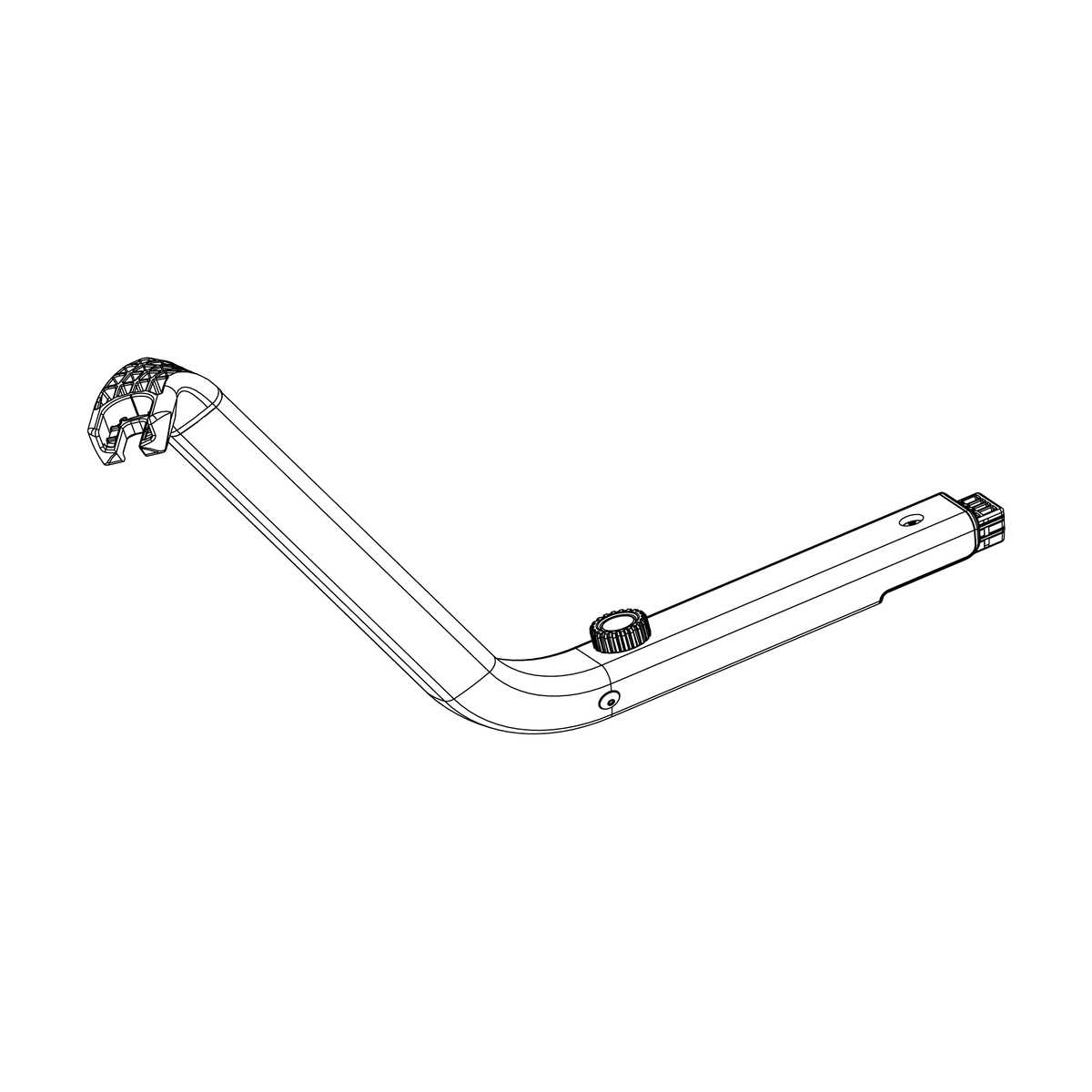 Wheel arm right 17-X