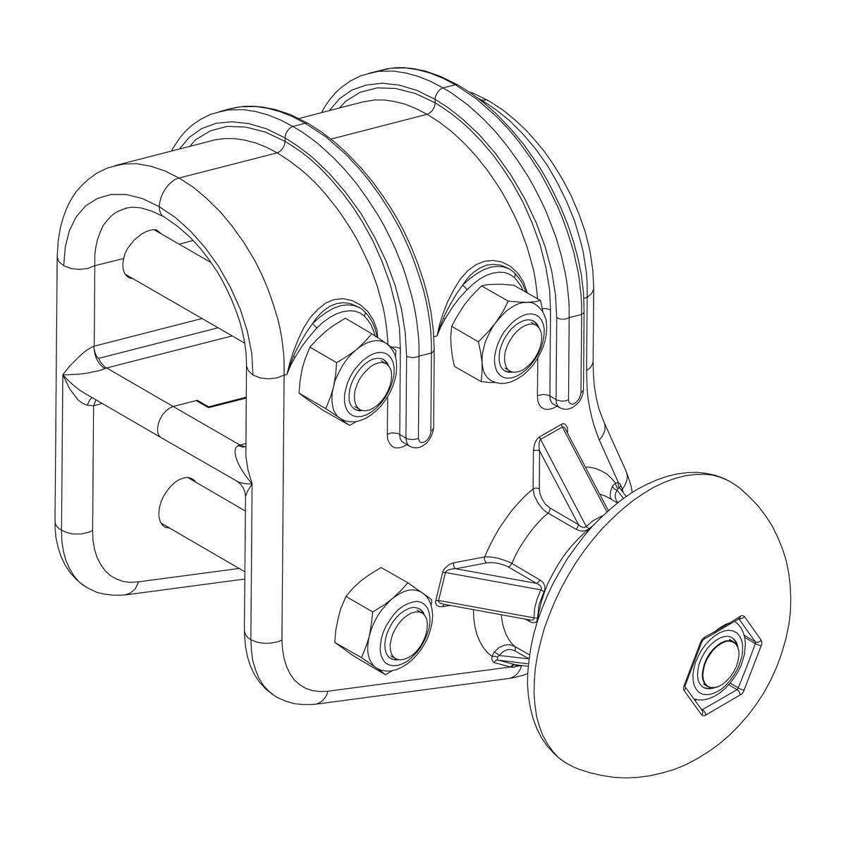 Autolock assembly left 14-X